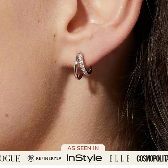 Ana Luisa silver Toda earrings - Picture 2 of 5